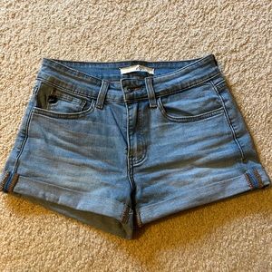 Light Wash Women Shorts
